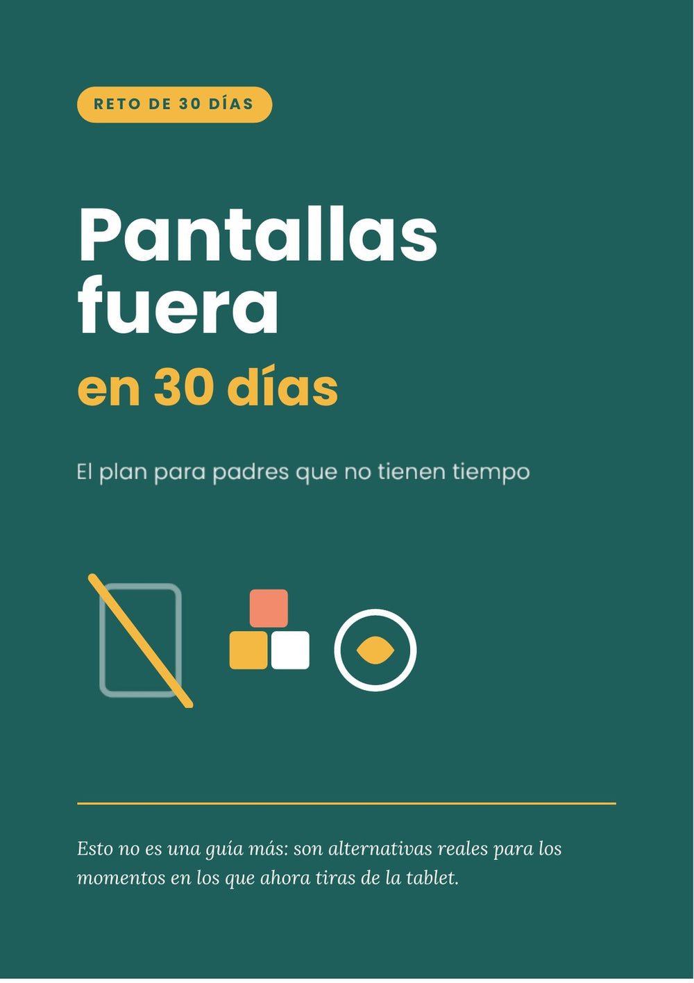 Portada de Pantallas fuera en 30 días